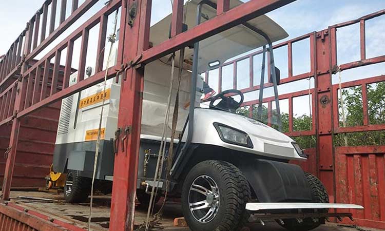 四轮高压清洗车