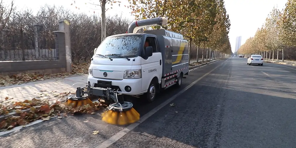 纯电动树叶收集车_树叶收集车_电动树叶收集车