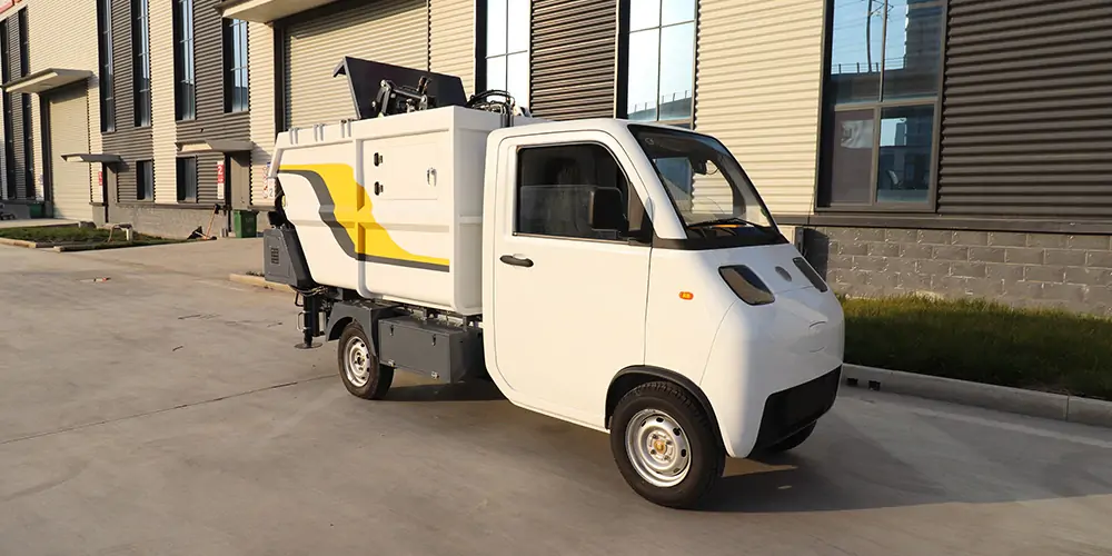 纯电动后装式垃圾车，后装式垃圾车，垃圾车，电动垃圾车