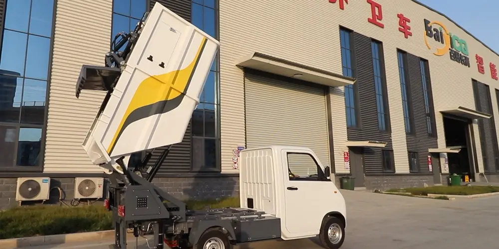 纯电动后装式垃圾车，后装式垃圾车，垃圾车，电动垃圾车