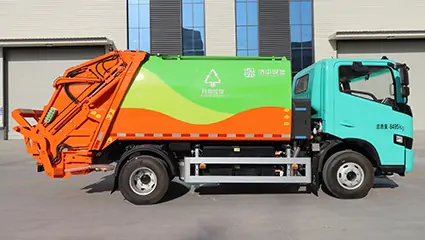 新能源压缩式垃圾车BY-YS8000动力系统