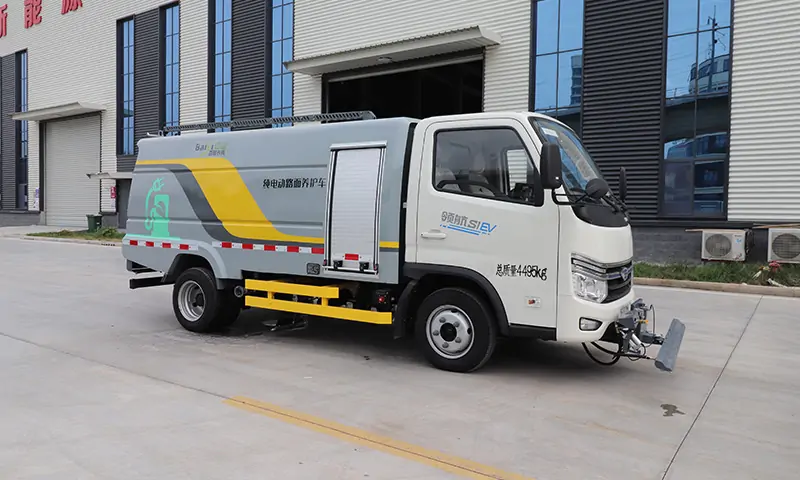 新能源路面养护车赋能城市精细化管理新未来