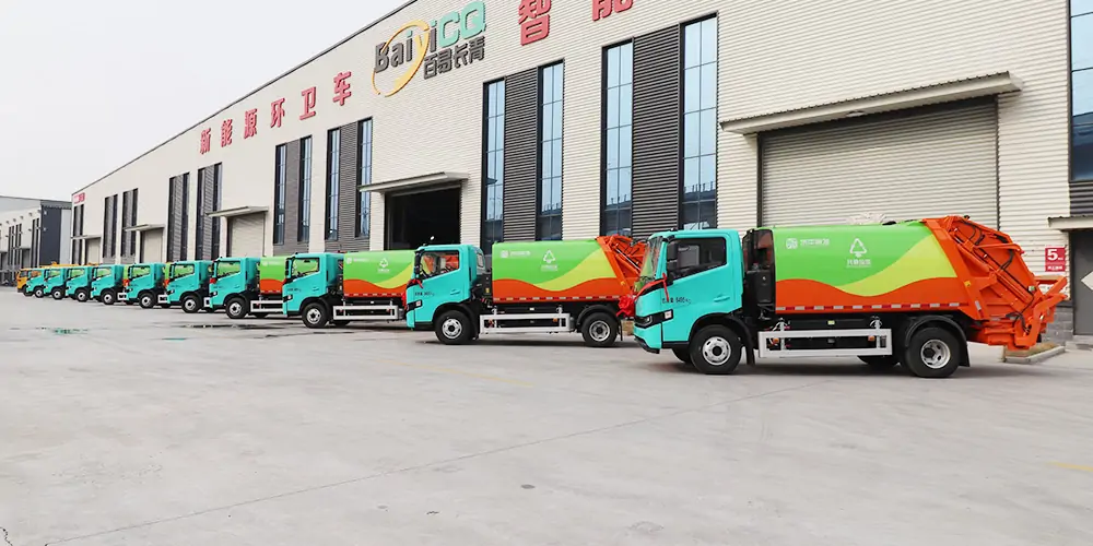 新能源后装式垃圾车