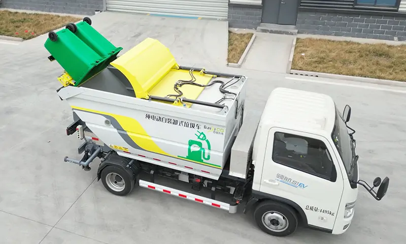 新能源后装式垃圾清运车——助力智慧环卫新发展