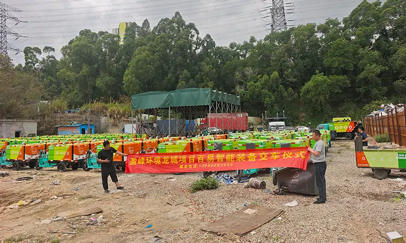 新能源洗扫车到货深圳环卫 以绿色装备助力城市清洁提质增效